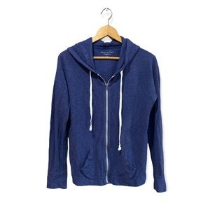 American Eagle Zip Up Hoodie Navy